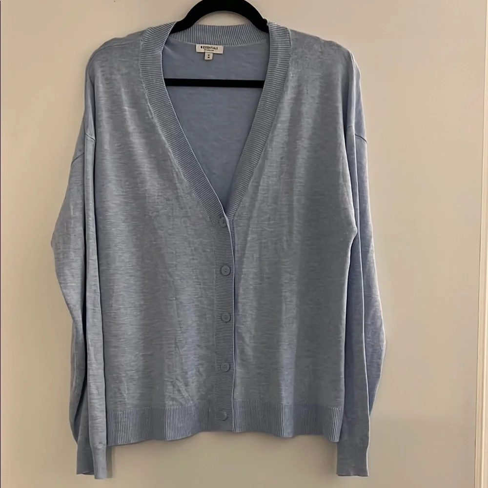 Reitmans R Essentials Light‎ Blue cardigan - Picture 3 of 12